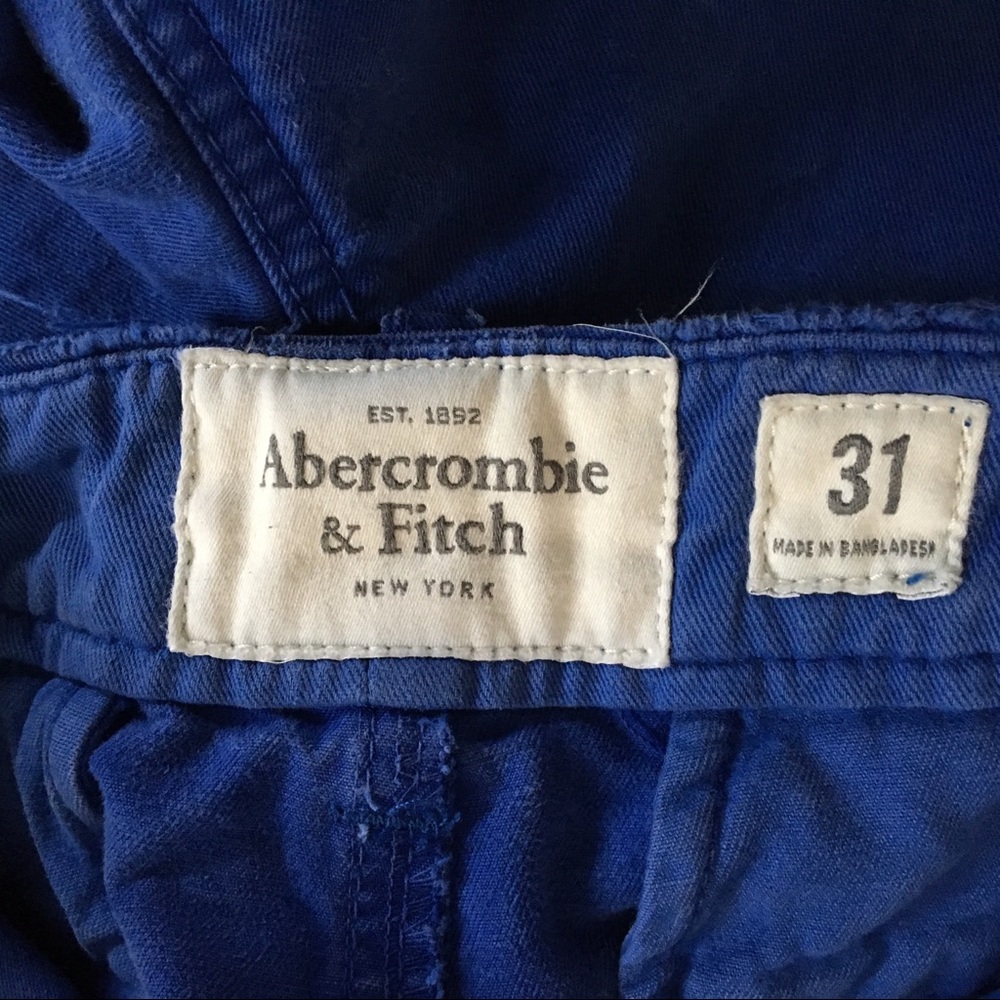 Abercrombie & Fitch Blue Shorts - Picture 4 of 8
